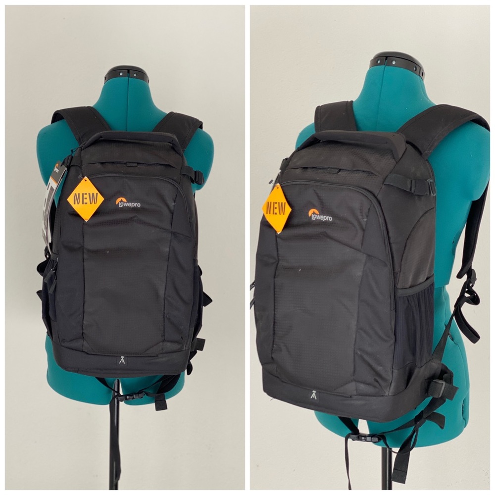 NWT Lowepro Black comfy photography backpack